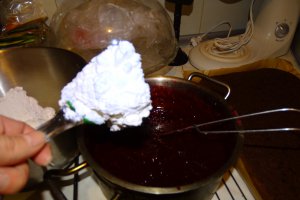 Desert prajitura cu fructe de padure