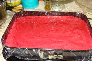 Desert prajitura cu fructe de padure