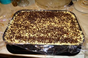 Desert prajitura cu fructe de padure