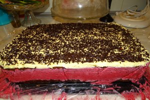 Desert prajitura cu fructe de padure