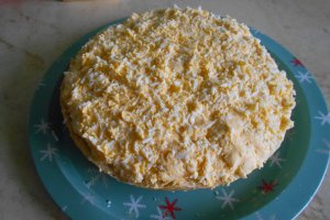 Aperitiv tort, cu oua si lactate
