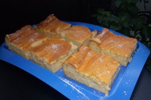 Budinca cu gris si branza de vaci