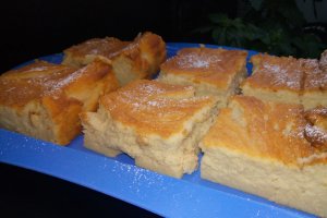 Budinca cu gris si branza de vaci