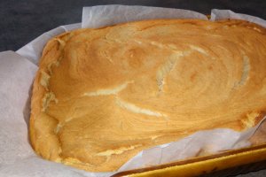 Budinca cu gris si branza de vaci