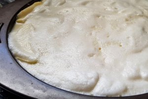 Desert prajitura/Budinca cu mere - Milassou