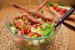 Salata de legume cu mozzarella, servita cu grisine in bacon-5