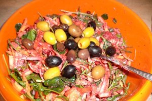 Salata primavaratica de post