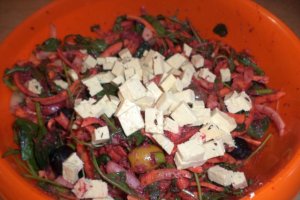 Salata primavaratica de post