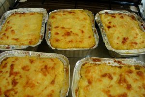 Mamaliguta cu branza si jumari