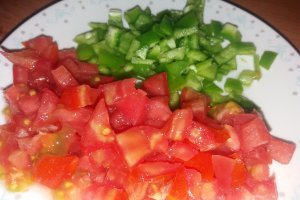 Mancare de orez cu spanac si legume