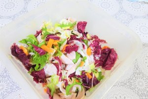 Salata cu sunca de pui