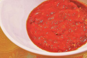 Sos minunat - pentru marinat carne dupa model ardelenesc
