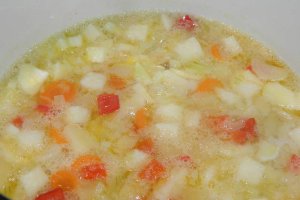 Ciorba de gulie si cartofi