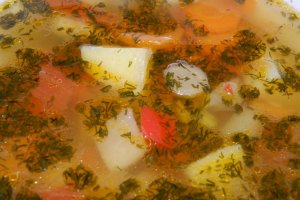 Ciorba de gulie si cartofi