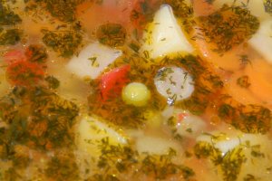 Ciorba de gulie si cartofi