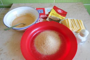 Cascaval pane, cu pesmet