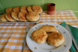 Langosi de post, cu spanac