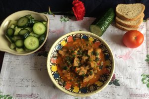 Mancarica de dovlecei cu soia