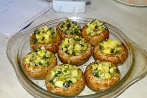 Ciuperci brune la cuptor