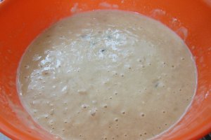 Desert briose de post cu banane