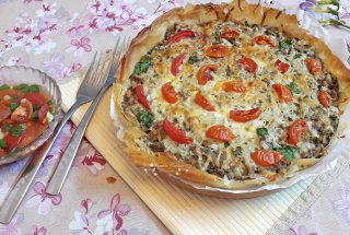 Drob din ficat de porc, in foietaj