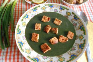 Supa crema de urzici