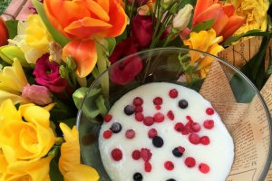 Desert sarlota de vanilie cu tapioca