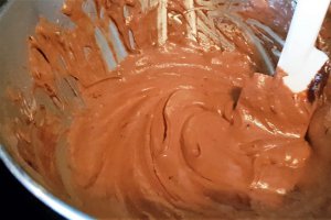 Desert vafe brownies / Gaufres de casa cu ciocolata