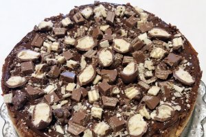 Desert cheesecake cu ciocolata