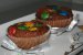 Briose cu ciocolata cu crema de portocale, lichior de cocos si bomboane M&Ms-4