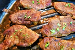 Friptura de porc cu orez