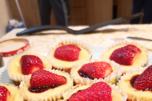Desert mini cheesecakes