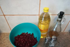Salata de fasole cu spanac