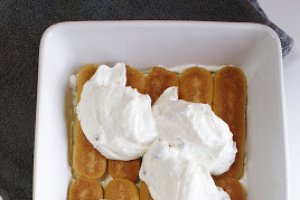 Desert Tiramisu cu banane