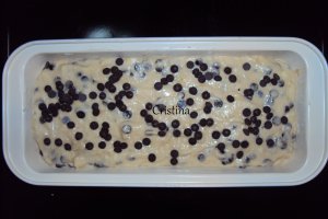 Desert chec cu banane si ciocolata