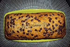 Desert chec cu banane si ciocolata