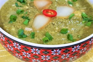 Crema de spanac cu cascaval afumat