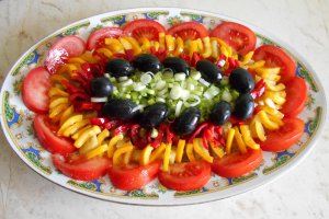Salata Medalion, de post
