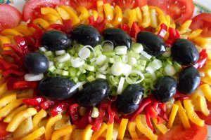Salata Medalion, de post