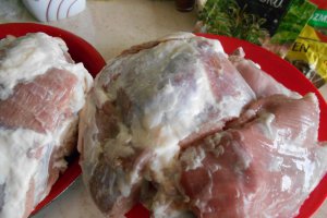 Friptura de miel, la cuptor.