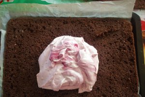 Desert prajitura cu crema de mure