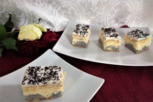 Desert prajitura cu crema de vanilie