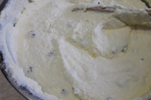 Desert pasca cu branza si ciocolata