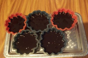 Desert ciocolata de casa cu fructe uscate