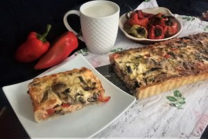 Tarta cu pui si ghebe