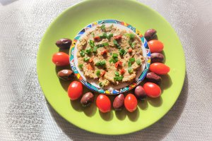 Salata mediteraneeana de vinete