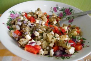 Salata de vinete, in stil grecesc (2)