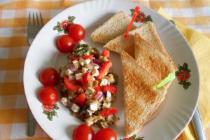 Salata de vinete, in stil grecesc (2)