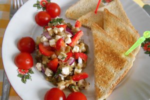 Salata de vinete, in stil grecesc (2)