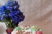 Desert tort cu hortensii si trandafiri de ceai-2